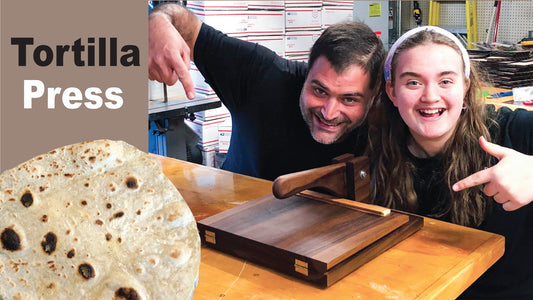 How to Make a Tortilla Press - Makers Workshop