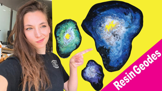 How to Make DIY Resin Geodes - Makers Workshop