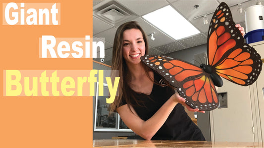 I Made A Giant Resin Butterfly! - Makers Workshop