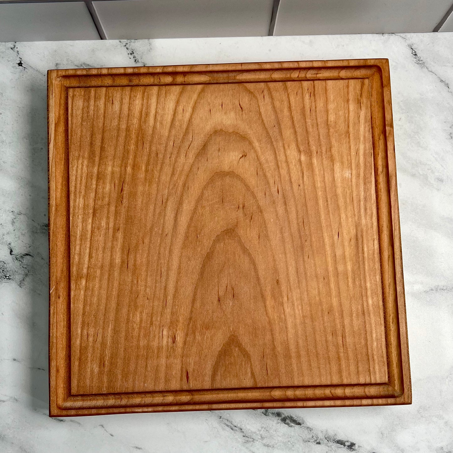 Thick Maple Cutting Board 11x11x2 Inch