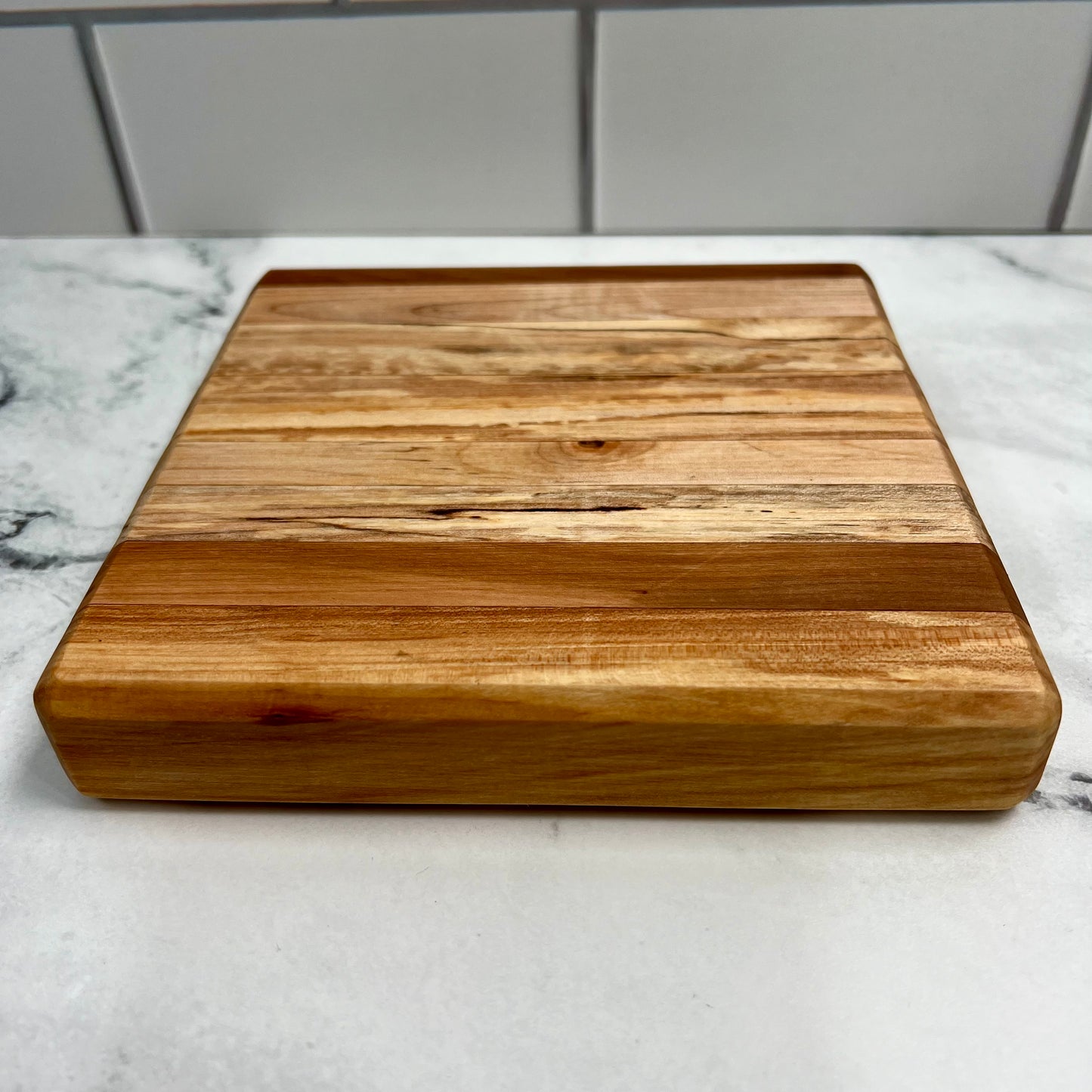 Reclaimed Wood Bar Board 6.5x6.5 Inch