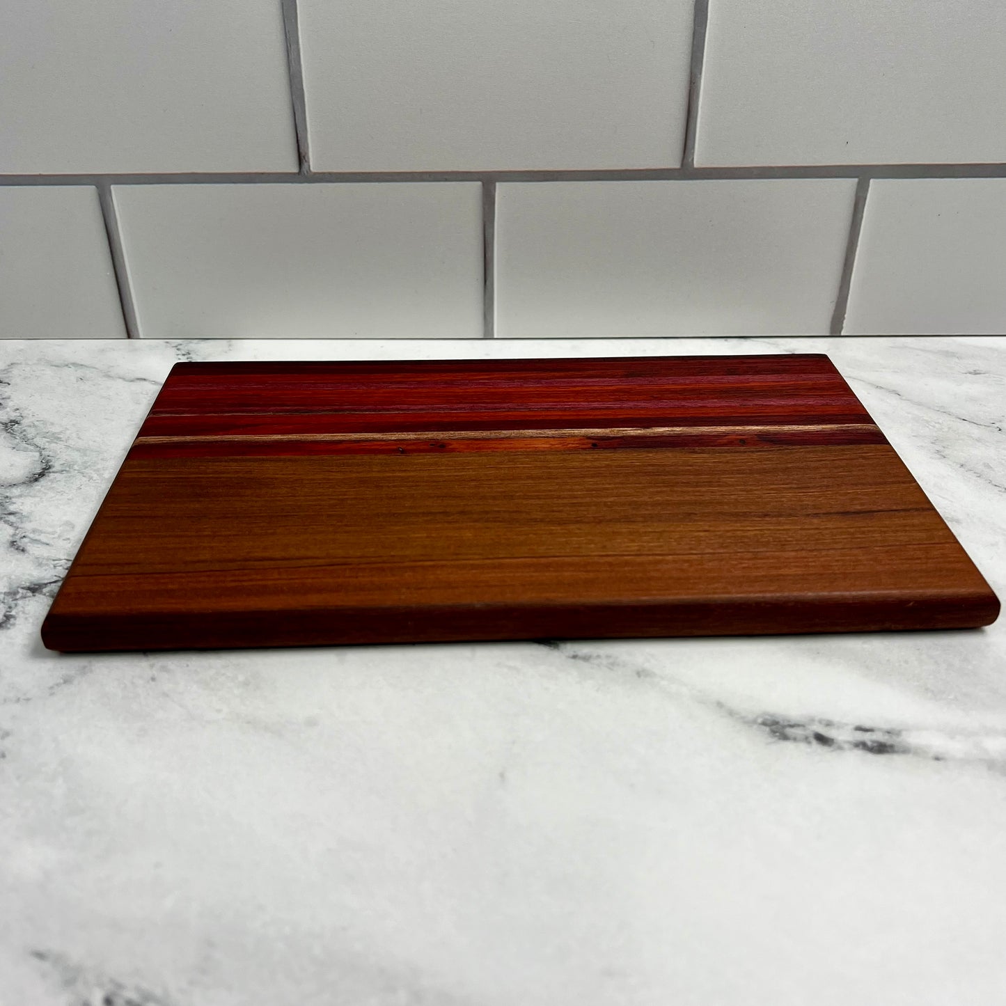 Ipe, Padouk and Purple Heart Cutting Board