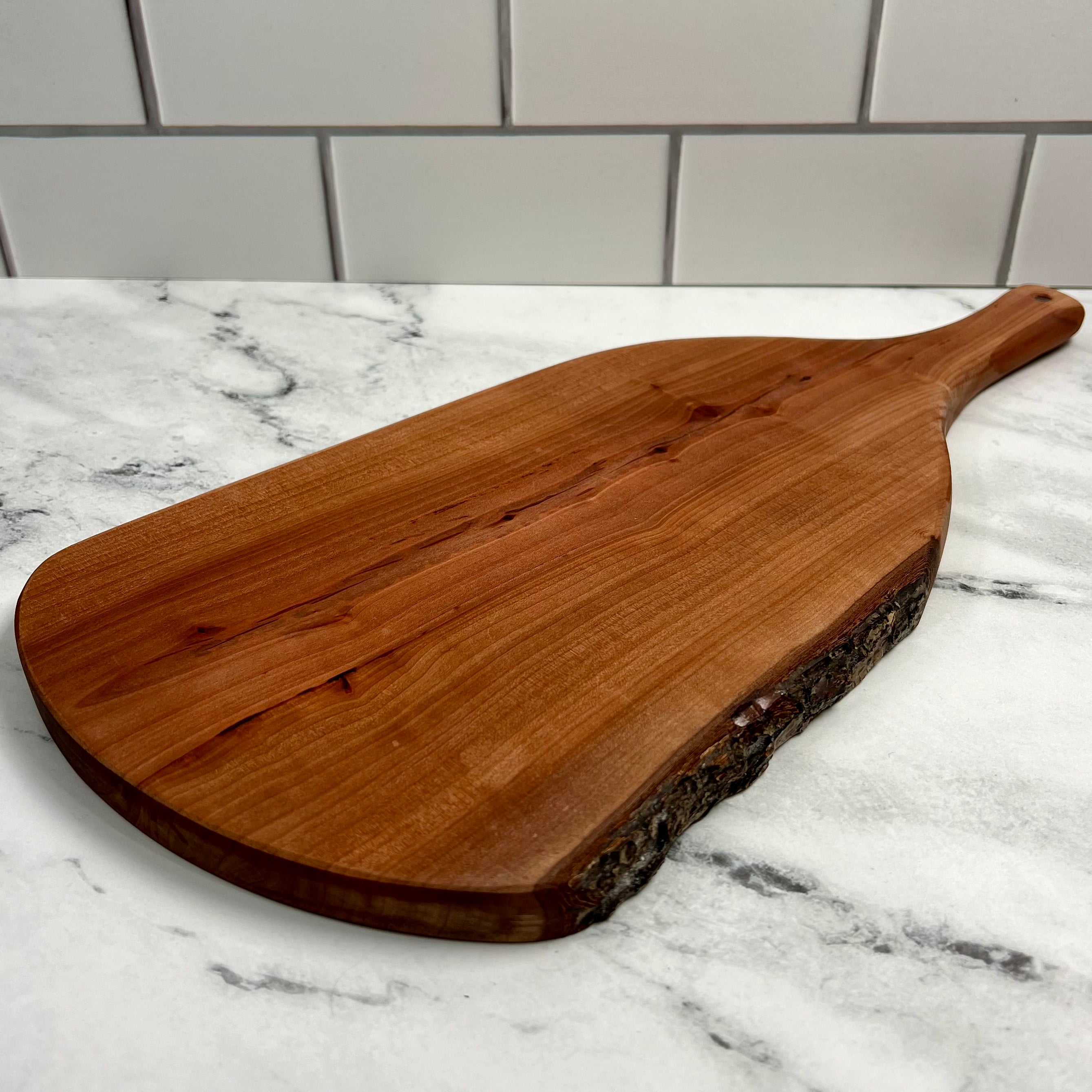 Live Edge Red Maple Charcuterie Board - Makers Workshop