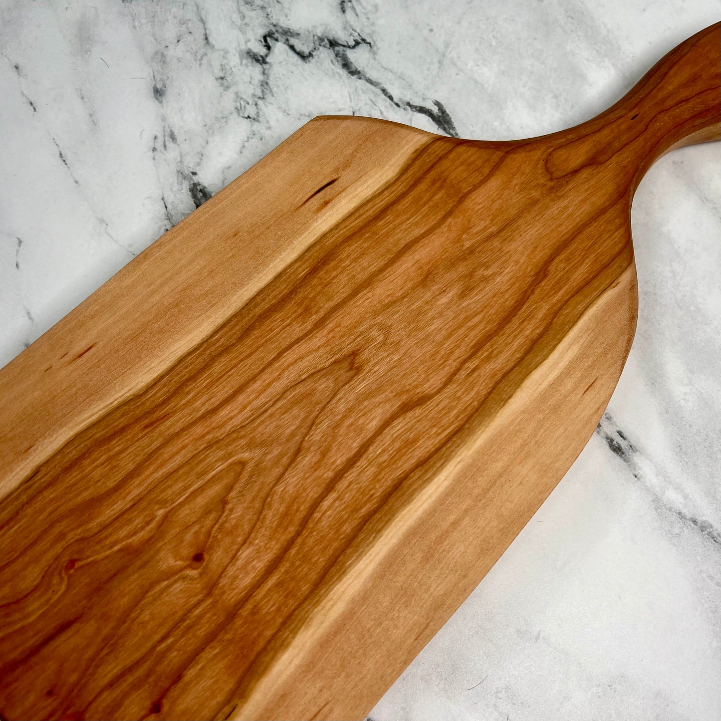Live Edge Cherry Charcuterie Board, 7x17.5 inches