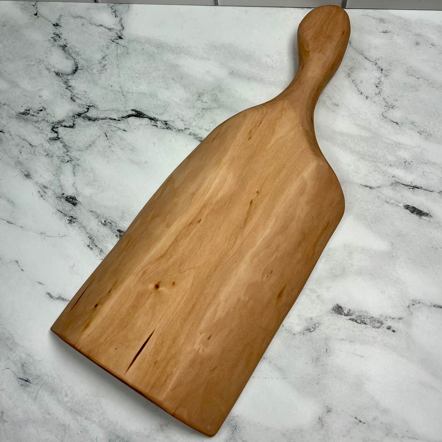 Live Edge Cherry Charcuterie Board, 7x17.5 inches