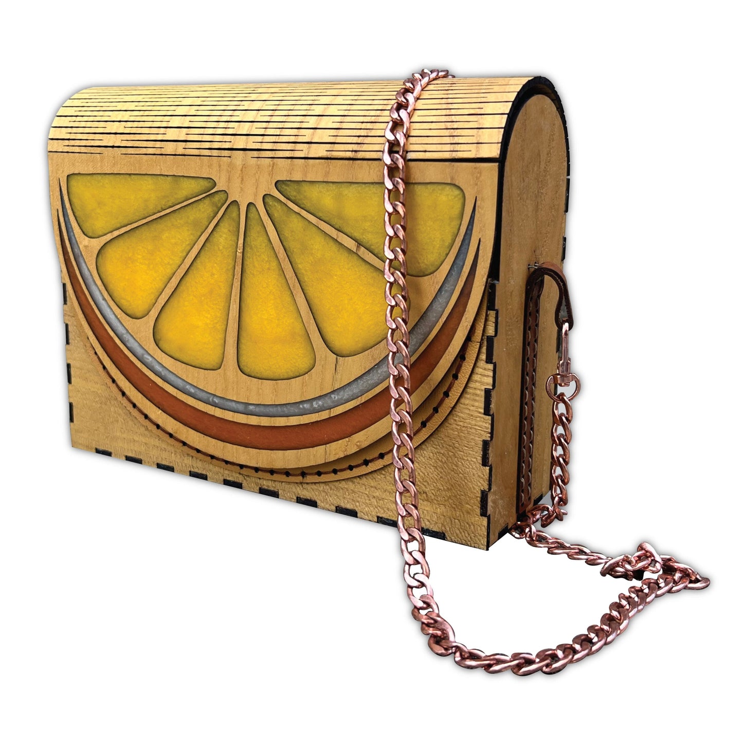 Laser Cut Citrus Handbag Downloadable Files - Makers Workshop