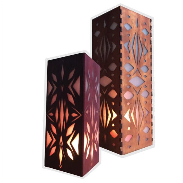 Laser Cut Snowflake Lanterns - Makers Workshop