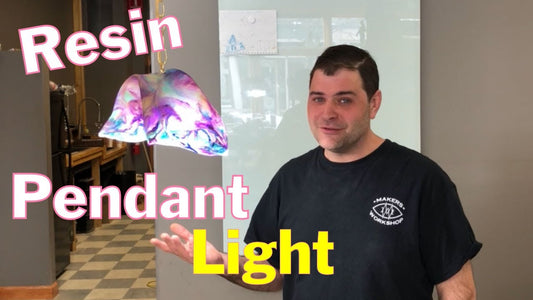 Making a Resin Pendant Light - Makers Workshop