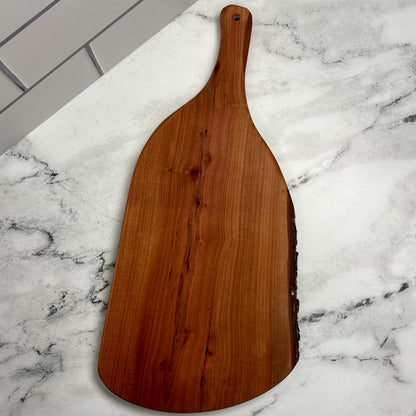 Live Edge Red Maple Charcuterie Board