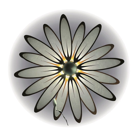 Giant Glowing Laser Cut Daisy - Makers Workshop