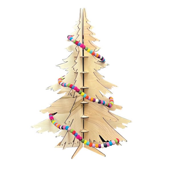 Laser Cut Christmas Tree Downloadable Files - Makers Workshop