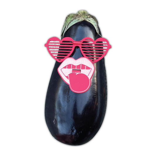Laser Cut Eggplant Valentines Downloadable Files - Makers Workshop